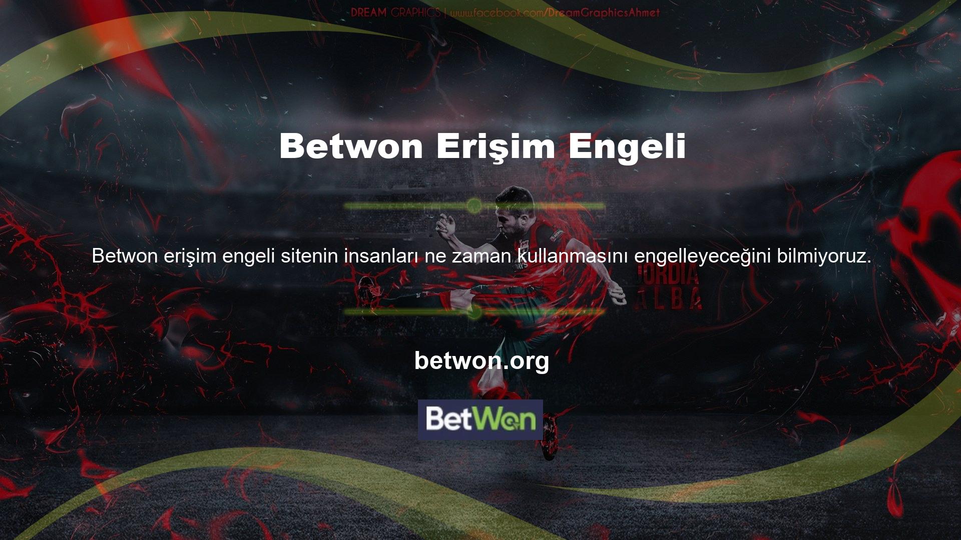 Bazen, Türkiye'deki site bu sorunlar nedeniyle kullanılamaz