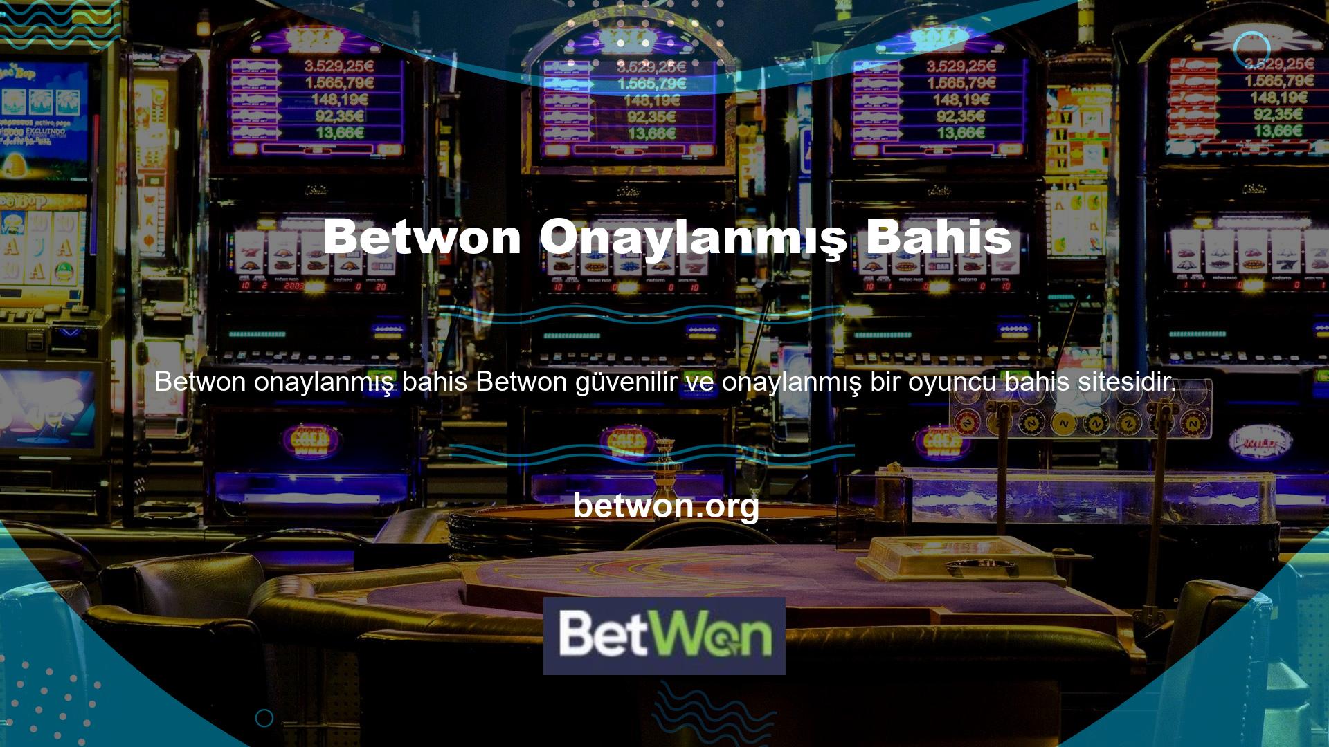 Türk Casino Denetleme Kurulu'nun (TGSB) bir üyesidir ve Türk Maliye Bakanlığı tarafından lisanslanmıştır